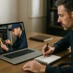 Technician in safety gear inspecting a residential furnace with wrenches, illustrating expert furnace repair and service