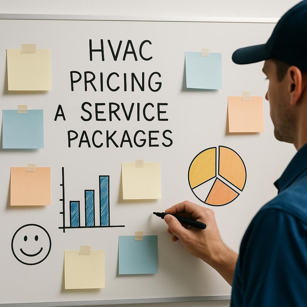 Detailed Pricing and Service Packages illustrating hvac services and repair