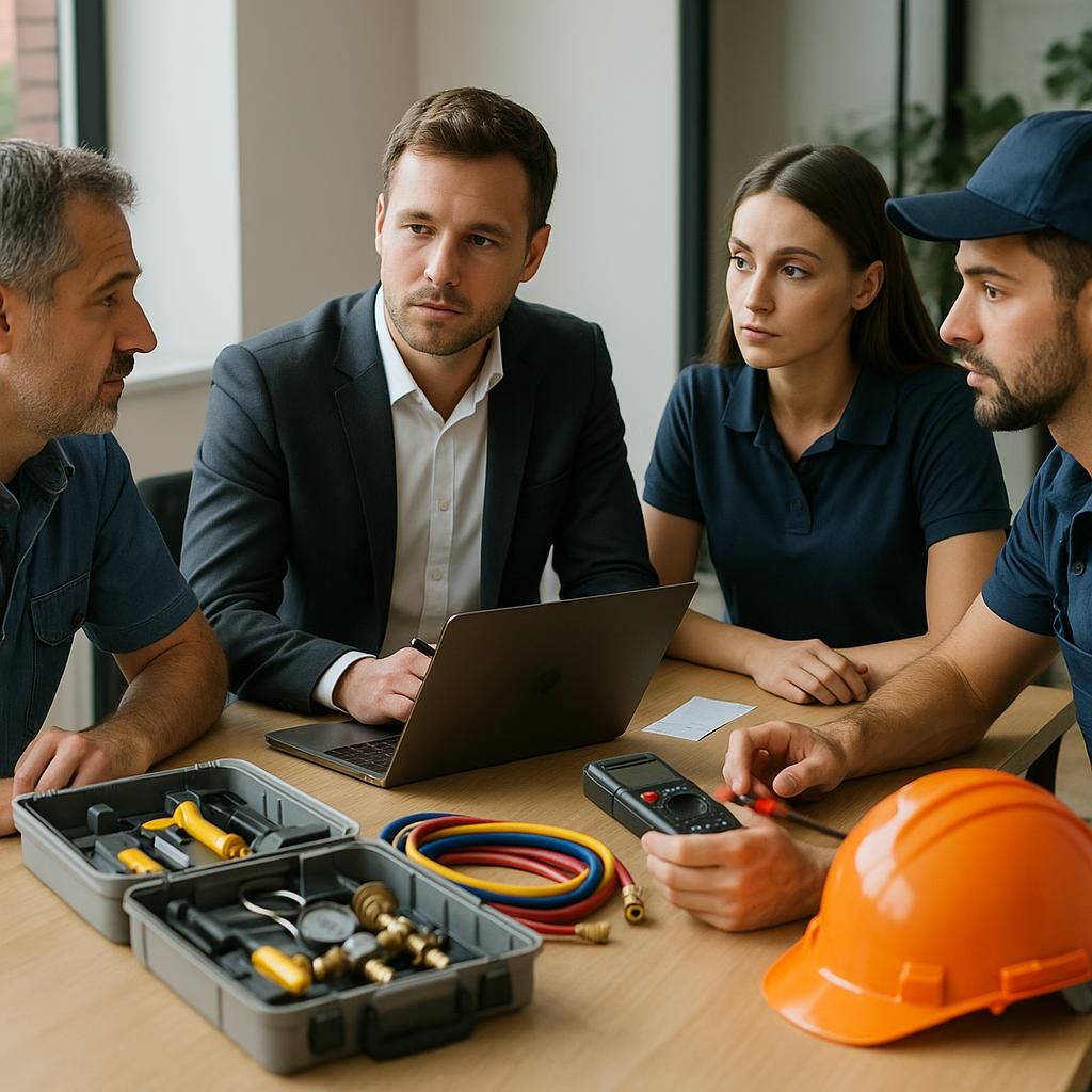 How HVAC Repair Services Work: Step-by-Step Process illustrating hvac repair services